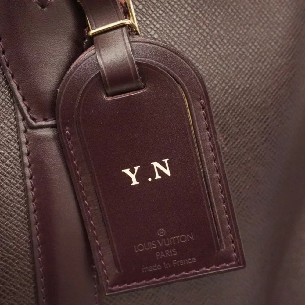 Authentic Louis Vuitton Kendall GM leather travel duffle bag carryon - Picture 7 of 14